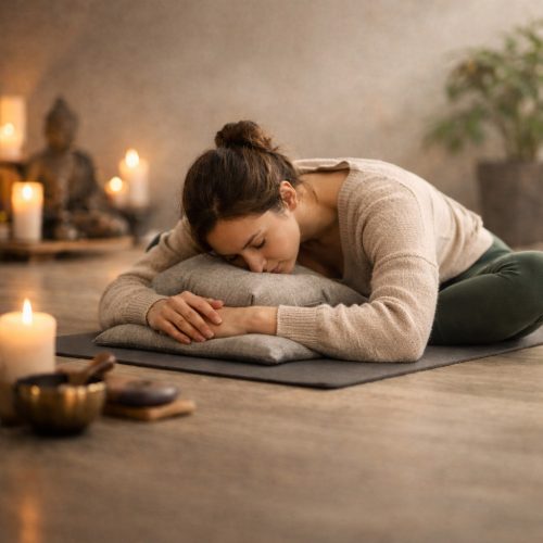 Yin Yoga in Ruhepose - L. Holm